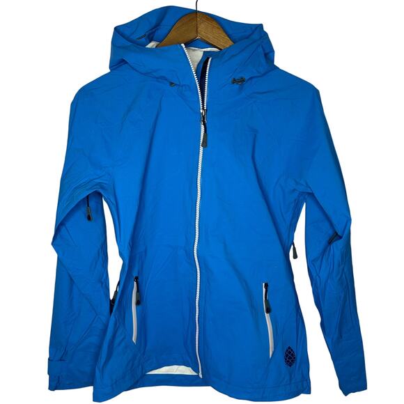 Stio Jackets & Blazers - Stio Blue Women's Small Soft Shell Water Resistant Nylon Zip Up Jacket